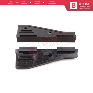อะไหล่ซ่อมรางเลื่อนซันรูฟพลาสติก BSR40-2 จำนวน 2 ชิ้น สำหรับ 3 E91 5 E61 X3 E83 X5 E53 E70 Cullinan RR31 54138408062 - Product Image 4