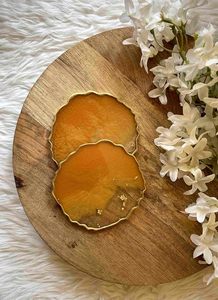 Posavasos de Resina Hechos a Mano de Lujo, Estilo Bohemio, Diseño Personalizado, Superficie Lisa para Vasos de Agua, Tazas de Té, Tazas de Café - India - Product Image 4