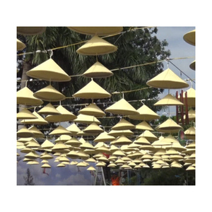 VENTA SUPERIOR Sombrero cónico de Vietnam Hojas de bambú no la Sombrero de hojas de palma Sombrero cónico incoloro o patrón de 99 GD - Product Image 3