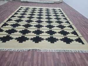 Whispering Threads Dari Soft High Quality Cotton Pile Hand-Knotted Afghan Artistry Area Rugs Perfect Blend Tradition Modernity - Product Image 6