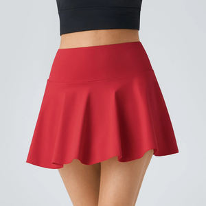 Ropa Deportiva Personalizada, Pantalones Cortos Deportivos de Cintura Alta, Elásticos, de Secado Rápido, Falda de Tenis, Ropa de Gimnasio para Yoga y Entrenamiento, Falda para Damas - Product Image 5