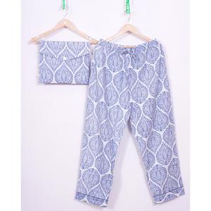 Venta al por mayor de pijama de satén cómodo para las mujeres de algodón puro Tallas de hasta 5XL para ropa de dormir o uso doméstico - Product Image 3