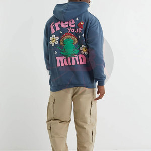Sweats à capuche de haute qualité pour hommes en coton et polyester à séchage rapide Style d'hiver décontracté fabriqué au Pakistan - Product Image 4