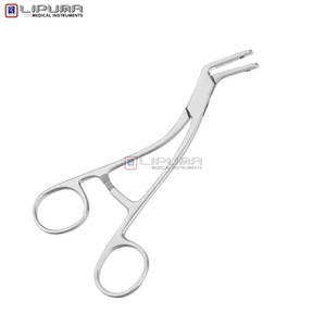 Adson 15cm Autoclavable Antideslizante Hueso Guía de perforación Instrumento quirúrgico de acero inoxidable Manual Fórceps ortopédicos MOL Seguridad - Product Image 6