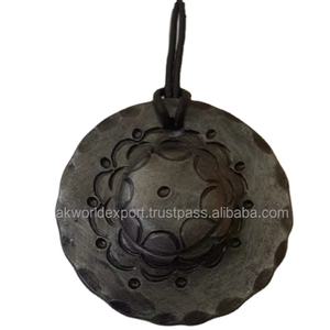 สร้อยคอตีขึ้นรูปด้วยมือทำจากเหล็กสไตล์ยุคกลางของไวกิ้งทำจากเหล็กสำหรับนิกายออร์โธดอกซ์ในโอกาสทางศาสนาหรือของขวัญโดย fwe - Product Image 2