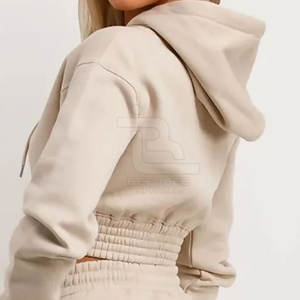 Servicio OEM Trajes de sudor recortados de mujer superventas de secado rápido Trajes de sudor recortados de mujer al mejor precio hechos a medida - Product Image 6