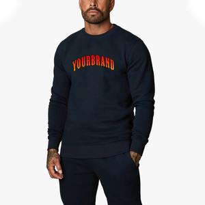 Sweat-shirt pour homme de haute qualité, 3D gaufré, streetwear personnalisé, polyester, surdimensionné, sans repassage, respirant, pour la randonnée en plein air, haut actif en vrac - Product Image 5