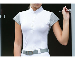 Respirant femmes équitation équestre spectacle chemises dames compétition équestre haut d'équitation pour les femmes - Product Image 1