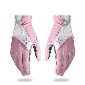 Logo personnalisé Cabretta cuir antidérapant doux respirant gant de golf en peau de mouton - Product Image 1