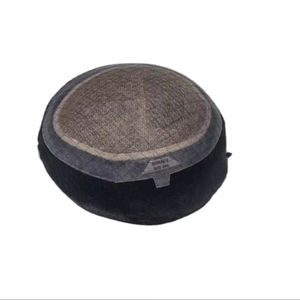 Perruque toupet Miraje Model Taz BD en cheveux humains Remy indiens avec une densité de 100%, vague profonde naturelle et vague corporelle, base en dentelle PU - Product Image 6