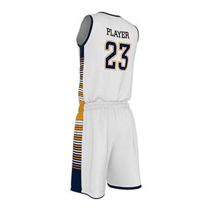 ชุดบาสเก็ตบอลไซส์ใหญ่ ลดราคาพิเศษ MOQ ต่ำ รับผลิตตามแบบ ชุดกีฬา ระบายอากาศ แห้งเร็ว ผ้าโพลีเอสเตอร์ 100% - Product Image 6