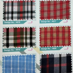 ผ้าชุดยูนิฟอร์มลายตาราง คุณภาพพรีเมียม ผลิตจากผ้าโพลีเอสเตอร์ผสมฝ้าย ทออย่างดี เหมาะสำหรับชุดนักเรียน ราคาไม่แพง - Product Image 1