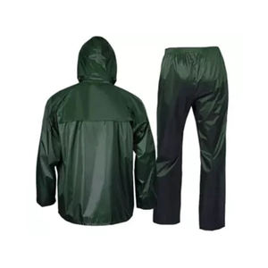 Veste de pluie longue réfléchissante imperméable avec revêtement Vestes de pluie unisexes légères avec logo personnalisé - Product Image 2