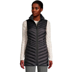 <b>Women's</b> Ultralight Packable Down Vest High Quality Winter Warm Custom Casual Solid Sleeveless <b>Puffer</b> Wholesale Vests <b>Gilet</b> - Product Image 3