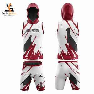 Nouvel ensemble 2 pièces à capuche personnalisé imprimé 7V7, haute qualité, multicolore, 100 % polyester, séchage rapide, respirant, été, prix raisonnable - Product Image 1