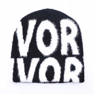 Nuevo Diseño 2026, Gorros de Invierno 100% Acrílicos, Gorros Personalizados con Estampado Jacquard, Gorros Unisex de Mohair Coloridos - Product Image 4