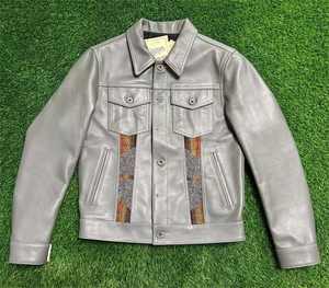 Chaqueta de Motocicleta de Cuero Unisex de Diseño Personalizado, Ropa de Calle de Alta Calidad, Logotipo Personalizado en la Parte Delantera, OEM al por Mayor - Product Image 5