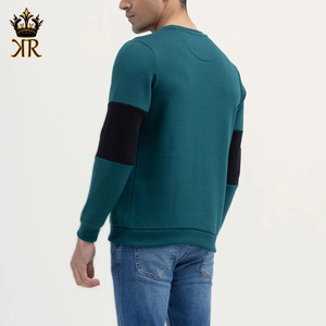 Nouvelle Arrivée Sweat-shirt d'hiver 100% Coton pour Homme, Respirant, à Col Montant Zippé, Manches Longues, avec Logo Personnalisé - Product Image 3