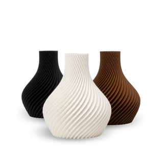Jarrón impreso en 3D, florero moderno minimalista Escandinavo de Bulba | Decoración para sala de estar y Mesa - Product Image 2