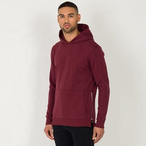 Pull-over à capuche léger pour hommes en coton et polyester de haute qualité avec motif personnalisé et col à capuche - Product Image 4