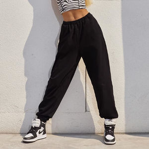High-Waisted Baggy <b>Women's</b> Sweatpants B2B Cotton <b>Loose</b> Fit Fleece Sweatpants for <b>Women</b> Factory Direct Supply Sweatpants - Product Image 5