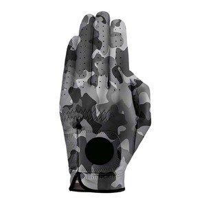Guantes de golf de diseño camuflaje Premium con logotipo personalizado hechos de cuero Cabretta PU cuero sintético para una cobertura óptima de la mano - Product Image 1
