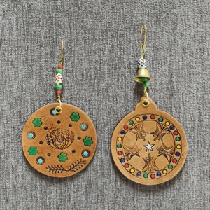 Smart New Christmas Pendentif Transparent Cristal Scène Décoration Fournitures Arbre De Noël Flocon De Neige Cloches Petit Pendentif - Product Image 3