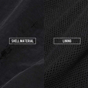 ชุดวอร์มไนลอนสตรีทแวร์แบบเรียบง่ายสั่งทำจากโรงงานผู้ผลิต (OEM) คุณภาพสูงสำหรับผู้ชาย ชุด 2 ชิ้น น้ำหนักเบา ทรงหลวม โอเวอร์ไซส์ ชุดวอร์มกันลม - Product Image 6