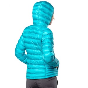 Tela transpirable a prueba de viento ligero acolchado señoras mujeres largo invierno Puffer chaqueta acolchada abrigo - Product Image 5