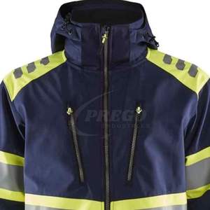 เสื้อแจ็คเก็ตนิรภัยแบบซอฟต์เชลล์ ปี 2026 ระบายอากาศ กันลม กันน้ำ พร้อมแถบสะท้อนแสง สำหรับชุดทำงานแบบยูนิเซ็กซ์ คุณภาพสูง - Product Image 4