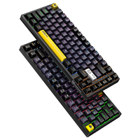 Clavier mécanique filaire en gros ONIKUMA G58 Gaming RGB rétroéclairé, clavier sans pavé numérique interchangeable à chaud, touches personnalisées, fabrication