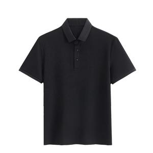 Alta calidad 230gsm 70% CVC algodón piqué Unisex clásico esencial manga corta Polo Golf camisa para hombres logotipo personalizado bordado - Product Image 5