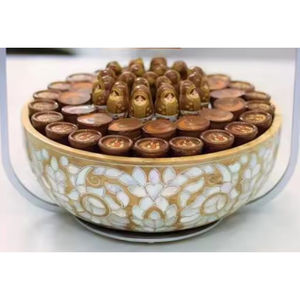 Admirable Design Plateau De Service Au Chocolat Biscuits Sucrés Plateau De Service Stand Décoration De Table Et Organisateur De Fêtes À Bon Prix - Product Image 3