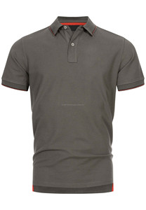 Hombres Polos Logotipo Personalizado Impreso Alta Calidad Lujo Hombres Camisa Polo Ropa Deportiva Manga Corta 100% Poliéster Algodón - Product Image 5