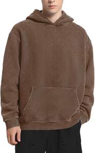 Sweat à capuche 100% coton personnalisé Digital Tie-Dye Acid Wash 3D Embroidery Stonewashed Techniques OEM Service Front Placement - Product Image 2