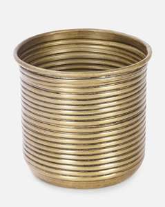Gran oferta de maceta de oro de lujo de Metal en alta calidad de la India para restaurante, jardín, hogar, boda - Product Image 4