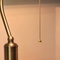 Lampe de Chevet Rétro Nostalgique Verte, Style Banquier Classique Français, Vente en Gros Usine