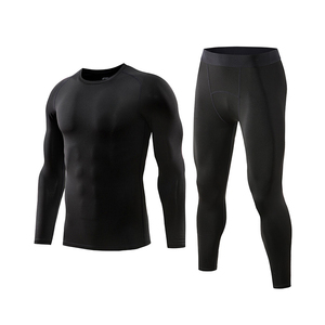 Hot Selling Yoga Sets For Men Compression Leggings Running Gym Wear And Workout Spandex/Polyester Fabric Lightweight - Product Image 1