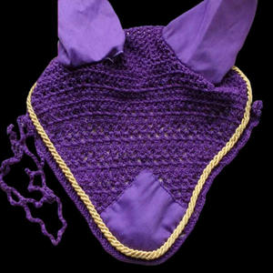Diseño personalizado de alta calidad, velo de mosca de caballo multicolor, capó de oreja, producto de equitación ecuestre disponible en todos los diseños - Product Image 6
