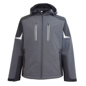 Nouvelles vestes softshell pour hommes, design personnalisé, logo tendance, dernières tendances, mode décontractée, streetwear, imperméable, fermeture éclair, respirant - Product Image 1