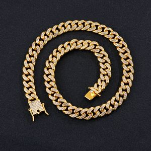12Mm โซ่โลหะผสมคิวบาชุบทอง - Product Image 6
