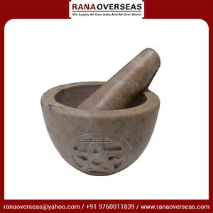 Gran oferta, juego de mortero y mortero de esteatita con símbolo de Pentáculo de calidad superior para molinillo de hierbas y especias medicinales - Product Image 5