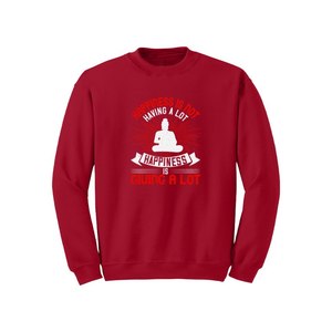 Mezcla de algodón Sudadera Estilo casual Temas de Buda Imprimir 12 opciones de color 260-280 GSM Diseño personalizable Colocación ODM - Product Image 1