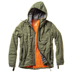 เสื้อแจ็คเก็ตพัฟเฟอร์ผู้ชายแบบยาวบางสำหรับฤดูร้อน  โลโก้ด้านหน้า กันน้ำ ระบายอากาศได้ดี มีฮู้ด ซับในขนสัตว์ บริการ OEM - Product Image 4