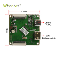 Écran d'affichage double cercle personnalisé de 2,1 pouces, résolution 480x480, module IPS TFT pour les yeux de robot VR