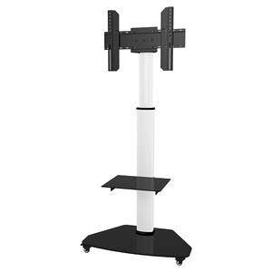 Soporte de Piso para Monitor Techly de 70 Pulgadas, Estante Blanco ICA TR3WH, Producto de Presentación - Product Image 1