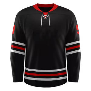 Les maillots de hockey sur glace en maille réversible conçoivent votre propre logo Maillot de hockey sur glace Maillot de hockey sur glace de haute qualité - Product Image 1
