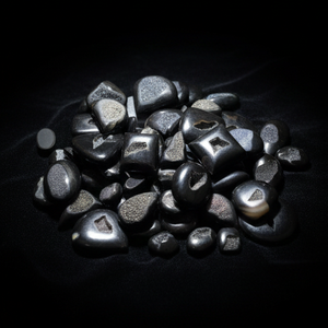 Cabujón de Ágata Druzy Negra Natural en Rodajas Sueltas para Fabricación de Joyería, Venta al por Mayor, Certificado CNAS, Joyería GRV - Product Image 3