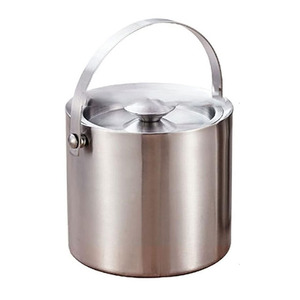 ถังน้ำแข็งออกแบบให้มีน้ำหนักชุบโครเมียมยุคศตวรรษที่ทองเหลือง - Product Image 4