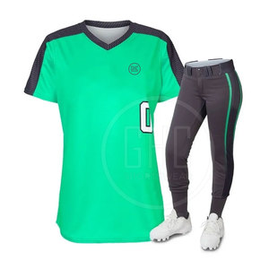Ropa deportiva juvenil, uniforme de softbol de poliéster de alta calidad, conjunto de pantalones cómodos de secado rápido, logotipo personalizado transpirable suave liso - Product Image 2